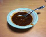 麻婆豆腐の素で作る担々麺風マーボースープ作り方4写真