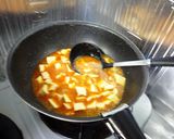 麻婆豆腐の素で作る担々麺風マーボースープ作り方7写真