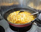 麻婆豆腐の素で作る担々麺風マーボースープ作り方9写真