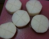 圧力鍋で♪トロトロ鶏手羽と大根の煮物作り方1写真