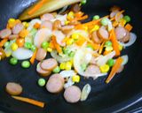 ピラフ風☆簡単コンソメチャーハン作り方4写真