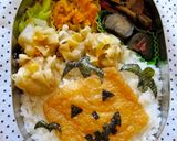 ハロウィン☆お稲荷さんのキャラ弁当★作り方2写真