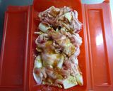 あと一品にレンジで4分!豚こまde肉豆腐作り方2写真