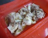 あと一品にレンジで4分!豚こまde肉豆腐作り方3写真