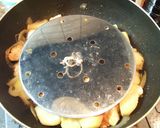 鶏の米粉揚げと野菜の煮付け作り方8写真