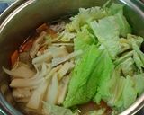 白菜と豚肉の具沢山スープ作り方4写真