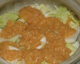 白菜と鶏挽肉の旨味スープ鍋作り方4写真