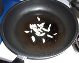 昨日のカレーパスタ。作り方1写真