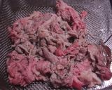 関西風の薄味！牛肉とふきの炊いたん作り方4写真