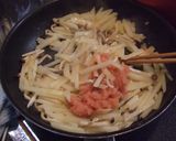 ジャガイモのたらこバター炒め作り方4写真
