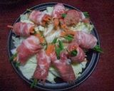 タジン鍋☆中華風豚肉の野菜巻きタジン作り方3写真