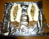 おつまみにも!厚揚げのネギ味噌はさみ焼き作り方4写真