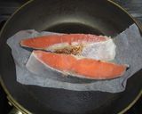 グリルがなくても☆フライパンで焼鮭作り方1写真
