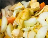 バーモントカレー超甘口●チーチキンカレー作り方2写真