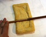 油揚げの肉詰め水餃子風作り方2写真
