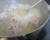 簡単★大根と肉団子の中華スープ作り方3写真