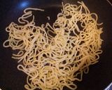 簡単♡ねぎそば飯の千切りキャベツのせ作り方1写真