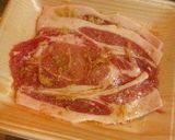 生姜みぞれだしdeもち豚の生姜焼き丼作り方1写真