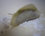 豚コマで包み方は『人』簡単ジューシー餃子作り方6写真