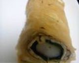 甘くない卵焼きinかにかま♪作り方4写真