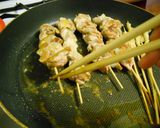 フライパンで塩焼き鳥！カリっ！ジュワ～作り方7写真