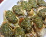 自家製ソースで☆牡蠣のバジル焼き作り方4写真