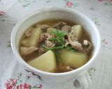 ほくほく♪じゃがいもと豚肉の中華風スープ作り方8写真