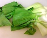 ホタテと青梗菜のクリーム煮作り方1写真