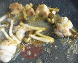 ほめられパスタ☆きのこと鶏肉のバター醤油作り方8写真