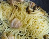 ほめられパスタ☆きのこと鶏肉のバター醤油作り方9写真