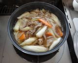 野菜たっぷりカレーそば作り方3写真