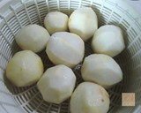 煮っ転がさない♪里芋のゴマ味噌煮っ転がし作り方1写真