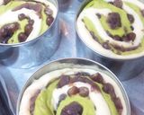 抹茶&ミルク◎うずまき大納言パン◎作り方14写真