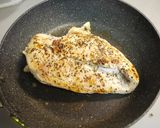 グリルチキンと胡桃のサンドイッチ作り方3写真