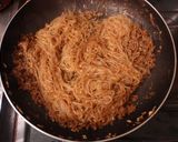 麻婆風春雨炒め作り方4写真