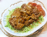 入れて煮るだけ♪簡単☆鶏肉のしょうゆ煮♪作り方3写真