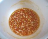 ルクエが活躍！エビのチリソース作り方3写真