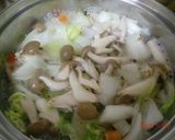 さつまいも入れました✿みるくスープ✿作り方3写真