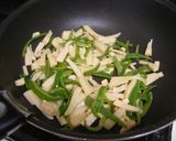絶品♪青椒☆豚☆肉絲♪チンジャオロースー作り方5写真