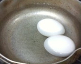 りんごと(*^^*)さつまいもの卵サラダ作り方1写真
