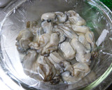牡蠣の酒蒸し～柚子こしょう風味作り方2写真