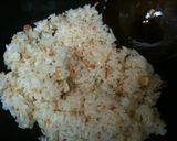 にんにくと人参の和風チャーハン海苔風味作り方3写真