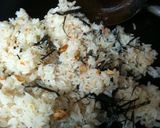 にんにくと人参の和風チャーハン海苔風味作り方4写真