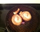 焼きしいたけと小松菜のおひたし作り方1写真