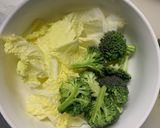 肉無チクワクリーミー味噌デミ味野菜炒め作り方7写真