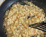 フライパンで簡単⭐︎米粉のもんじゃ焼き作り方5写真
