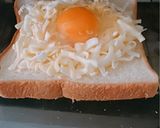 ☆効率よくタンパク質を☆エグチトースト作り方1写真