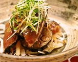 揚げ茄子とカツオのづけ作り方7写真