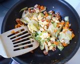 野菜たっぷり♪簡単☆レタス炒飯作り方4写真
