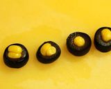 お弁当に♪～黒いお花ご飯～作り方3写真